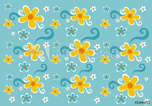 floral pattern - 900456381