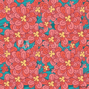floral seamless pattern - 900461598