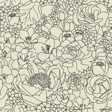 flowers pattern - 900461451