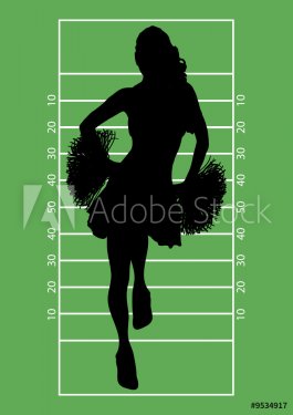 Football Cheerleader 1 - 900739721