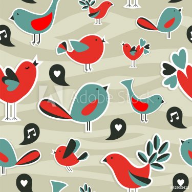 Fresh social media birds communication pattern - 900461685