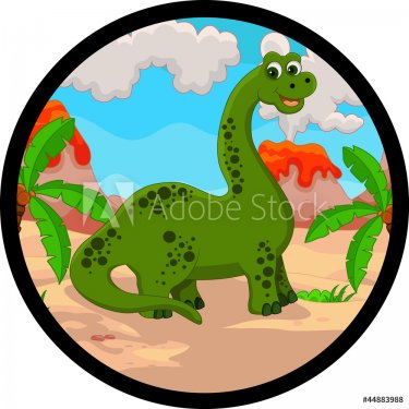 funny dinosaur cartoon - 900949474