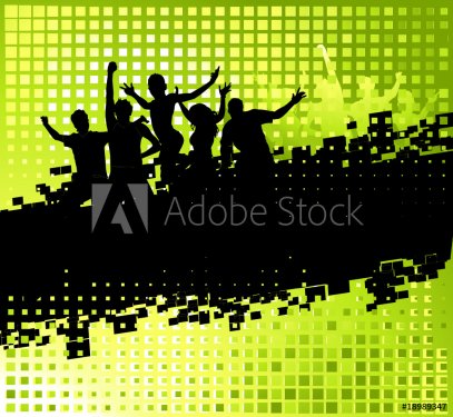 Funny party background with place for your text - 900459862