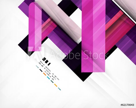 Geometric shape abstract business template - 901146905