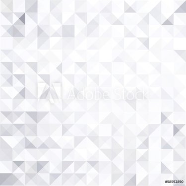 geometric style abstract white & grey background - 901142360