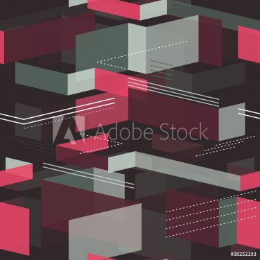 geometrical seamless pattern - vector - 900461551