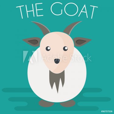 Goat mascot Illustration