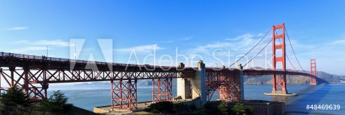 Golden Gate Bridge panorama - 901139887