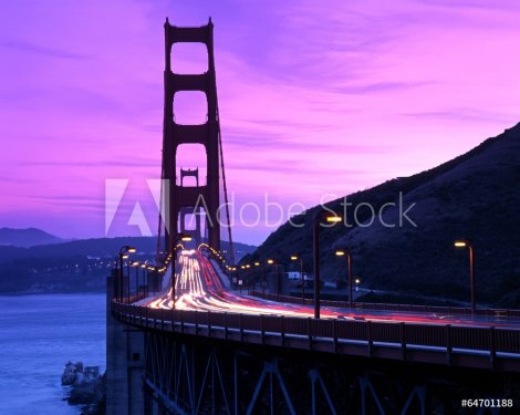 Golden Gate Bridge, San Francisco, USA. - 901144552