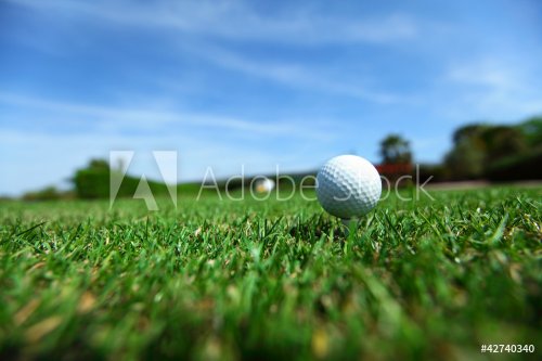 golf-ball on course - 900453024