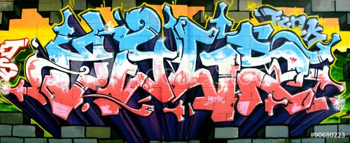 Graffiti 2066 - Scritta fuori dal muro