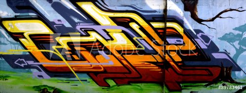 Graffiti 3531 - Scritta Techno