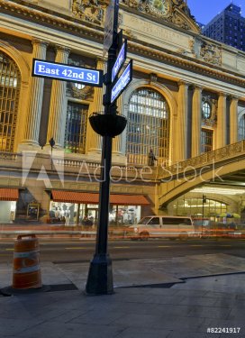 Grand Central Terminal, Manhattan New York showing fast paced mo
