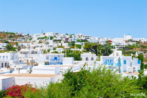 Greece Sifnos,Colorful sea view on the island