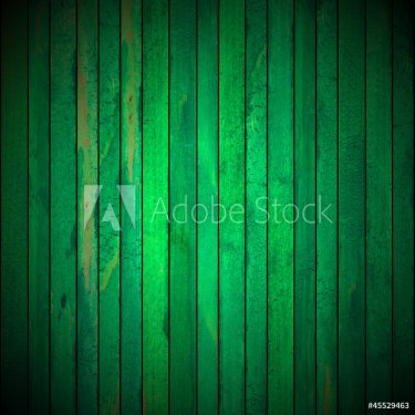 Green Grunge Wooden Background