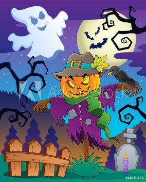 Halloween scarecrow theme image 2 - 900706169