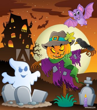 Halloween scarecrow theme image 3 - 900706154