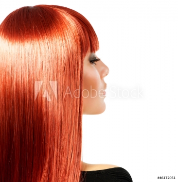 Healthy Long Red Hair