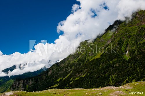 Highland background, Beautiful nature landscape - 900622742