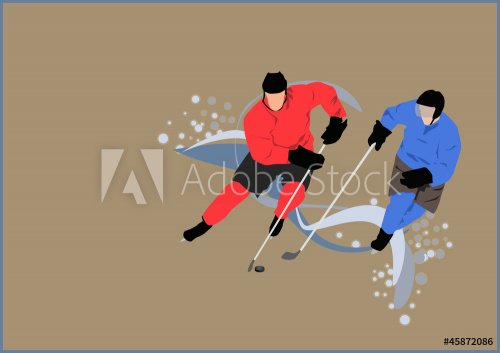 Hockey background - 900801910