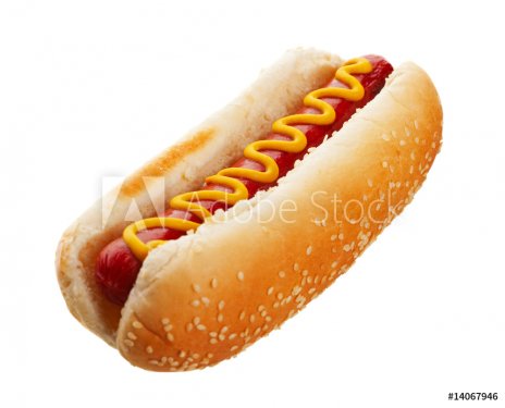 Hot Dog With Mustard - 900102692