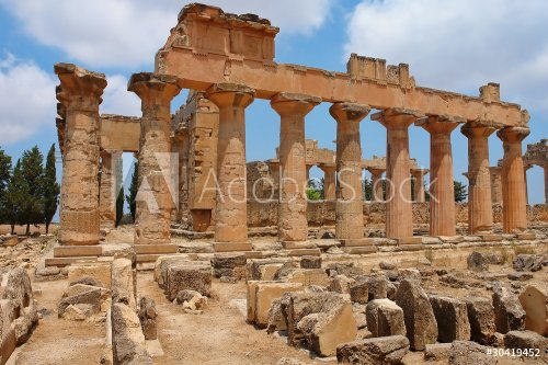 Il tempio di Zeus a Cirene - Libia