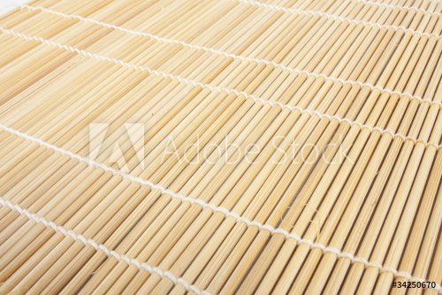japanese mat, texture of Japanese mat to make sushi. - 900040830