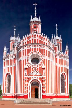  John the Baptist birth (Chesmen) church. Saint-Petersburg.Russi