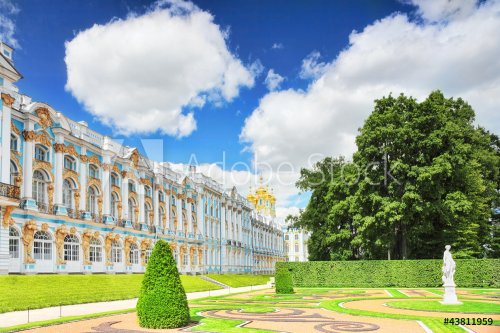 Katherine's Palace hall in Tsarskoe Selo (Pushkin). - 901100872