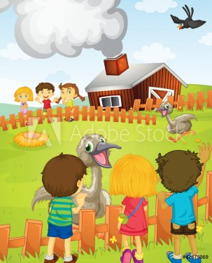 Kids at the farm - 900454460
