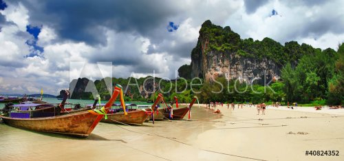 Krabi - Thailand, Railay beach - 900353569