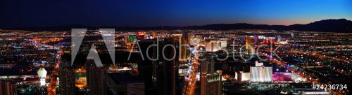 Las Vegas City skyline panorama - 900110355