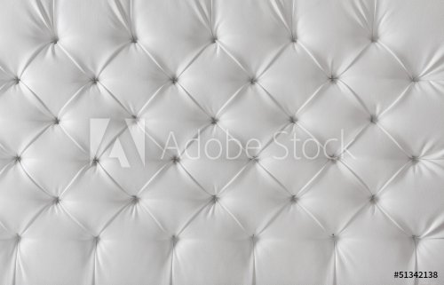 leather upholstery white sofa texture, pattern background - 901145310