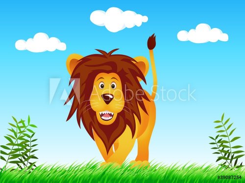 lion in the wild - 900465909