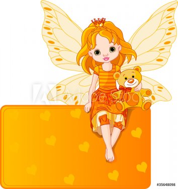 Little fairy place card - 901139768