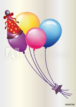 Luftballons Mütze