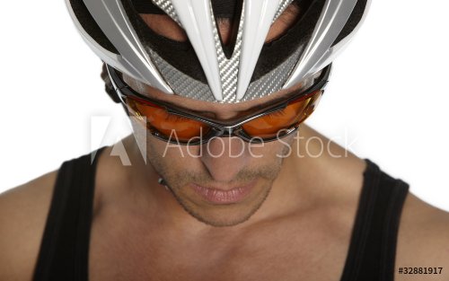 Man with bicycle - 900706032