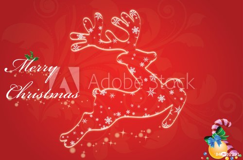 Merry Christmas, illustration - 900739804