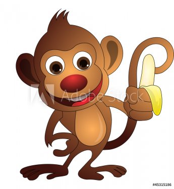Monkey, illustration