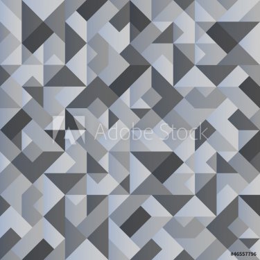 Monochrome geometric background