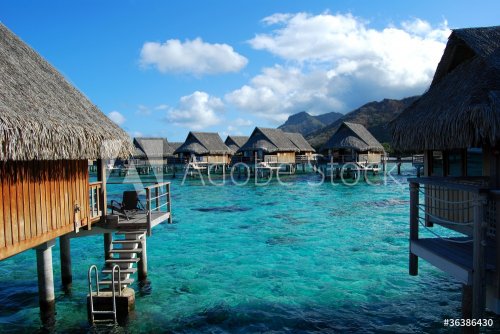 moorea - french polynesia - bungalow - 901137894