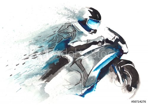 motorcycle racer - 901140143