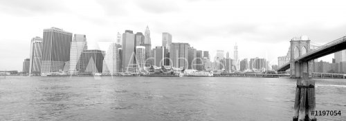 new york skyline from brooklyn - 901150988