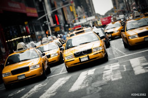 New York taxis - 900150637