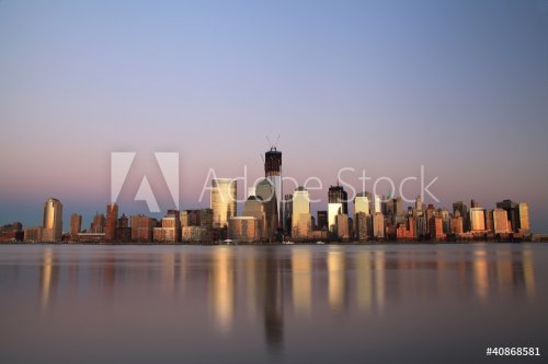 NYC Skyline at Dawn - 900446654