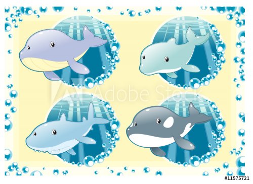 Ocean Family fish - 900455862