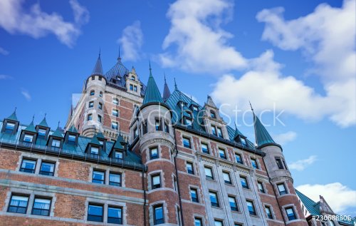 Old Brick Hotel Overlooking Quebec City