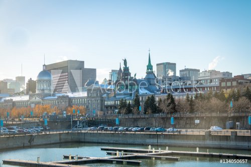 Old Port and city skyline - Montreal, Quebec, Canada - 901149887