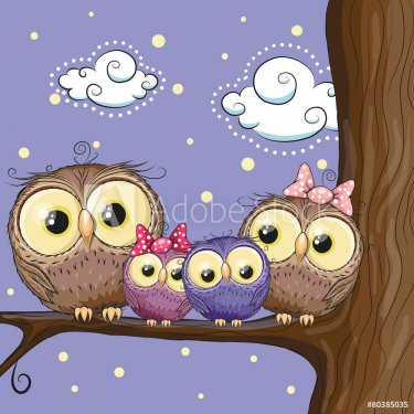 Owls family - 901144066