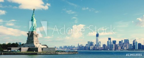 Panorama on Manhattan, New York City - 901150993